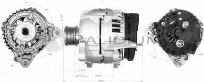 Ashuki PAL17-2003 - Alternator autospares.lv