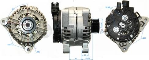 Ashuki PAL17-2015 - Alternator autospares.lv