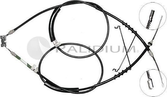 Ashuki PAL3-1524 - Cable, parking brake autospares.lv