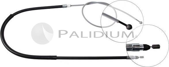 Ashuki PAL3-1631 - Cable, parking brake autospares.lv