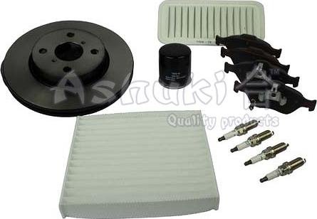 Ashuki SETYARIS - Parts Set, maintenance service autospares.lv