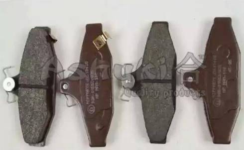 Ashuki SY010-01 - Brake Pad Set, disc brake autospares.lv