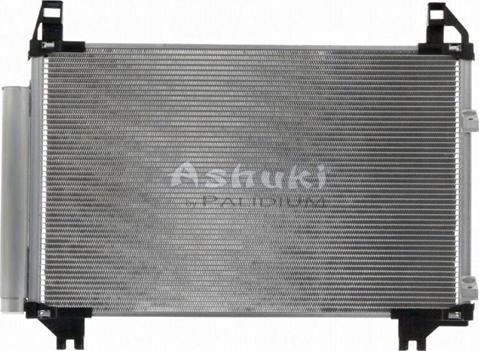 Ashuki T555-09 - Condenser, air conditioning autospares.lv