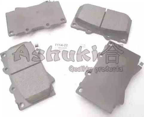 Ashuki T114-22 - Brake Pad Set, disc brake autospares.lv