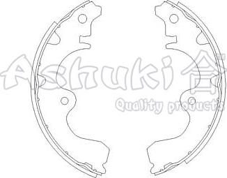 Ashuki T113-55 - Brake Shoe Set autospares.lv