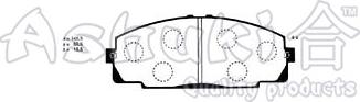 Ashuki T112-65 - Brake Pad Set, disc brake autospares.lv