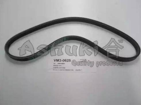 Ashuki VM3-0625 - V-Ribbed Belt autospares.lv