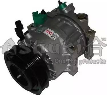 Ashuki Y555-13 - Compressor, air conditioning autospares.lv