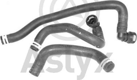 Aslyx AS-594070 - Hose, heat exchange heating autospares.lv