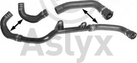 Aslyx AS-509655 - Radiator Hose autospares.lv