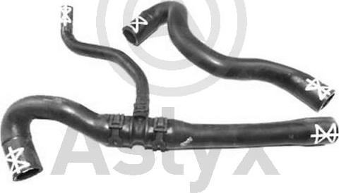 Aslyx AS-509890 - Hose, heat exchange heating autospares.lv