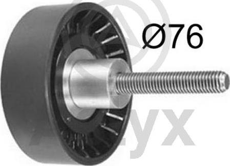 Aslyx AS-507029 - Pulley, v-ribbed belt autospares.lv