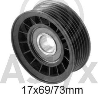 Aslyx AS-521036 - Pulley, v-ribbed belt autospares.lv