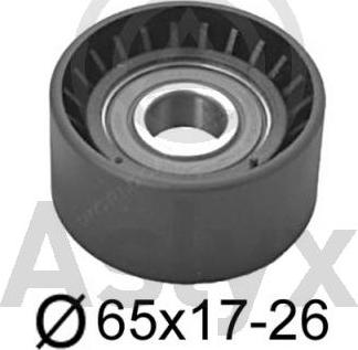 Aslyx AS-521155 - Pulley, v-ribbed belt autospares.lv