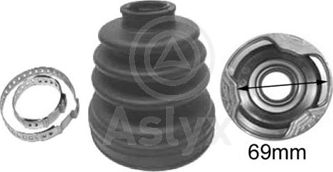 Aslyx AS-101148 - Bellow, drive shaft autospares.lv