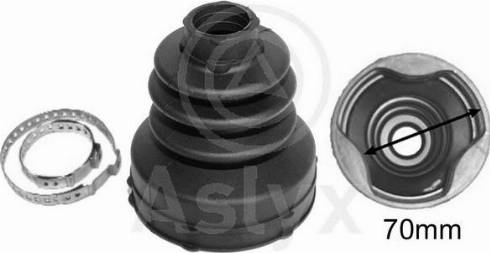 Aslyx AS-101242 - Bellow, drive shaft autospares.lv