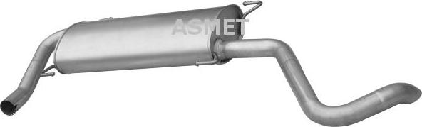 Asmet 09.096 - End Silencer autospares.lv