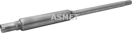 Asmet 09.087 - Exhaust Pipe autospares.lv