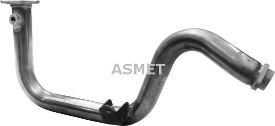 Asmet 09.032 - Exhaust Pipe autospares.lv