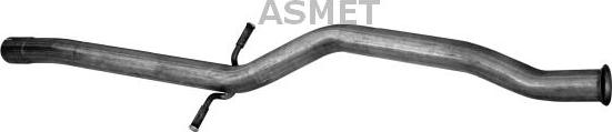 Asmet 09.076 - Repair Pipe, catalytic converter autospares.lv