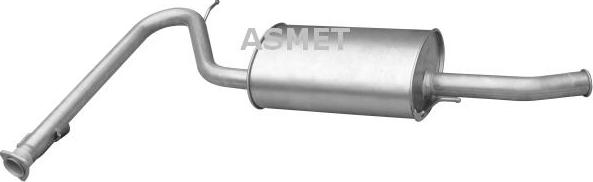 Asmet 09.077 - End Silencer autospares.lv