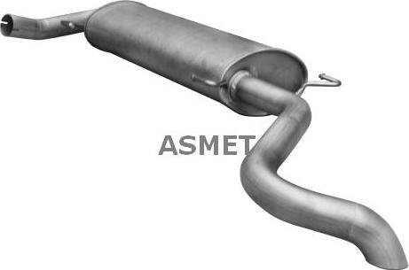 Asmet 09.110 - End Silencer autospares.lv