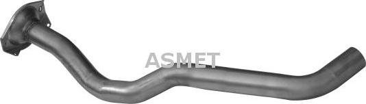 Asmet 04.059 - Exhaust Pipe autospares.lv