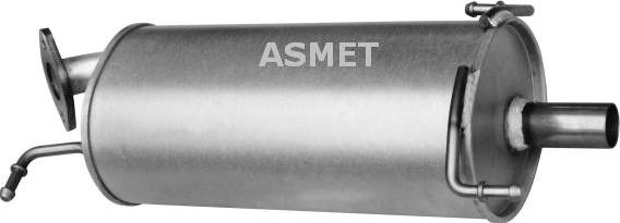 Asmet 05.198 - End Silencer autospares.lv