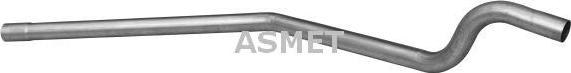 Asmet 05.225 - Exhaust Pipe autospares.lv