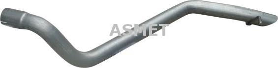 Asmet 01.080 - Exhaust Pipe autospares.lv