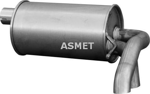 Asmet 03.097 - End Silencer autospares.lv