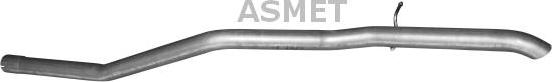 Asmet 07.190 - Exhaust Pipe autospares.lv