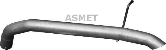 Asmet 07.218 - Exhaust Pipe autospares.lv