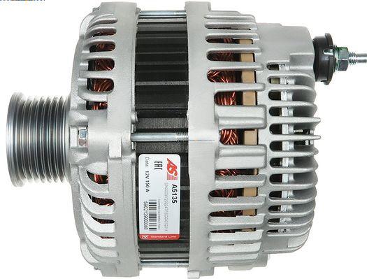 AS-PL A5135 - Alternator autospares.lv