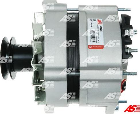 AS-PL A0436 - Alternator autospares.lv