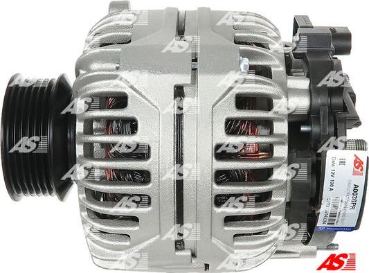 AS-PL A0036PR - Alternator autospares.lv