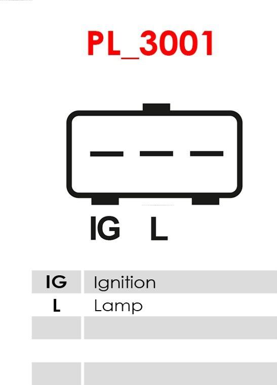 AS-PL ARE0051(BOSCH) - Voltage regulator, alternator autospares.lv