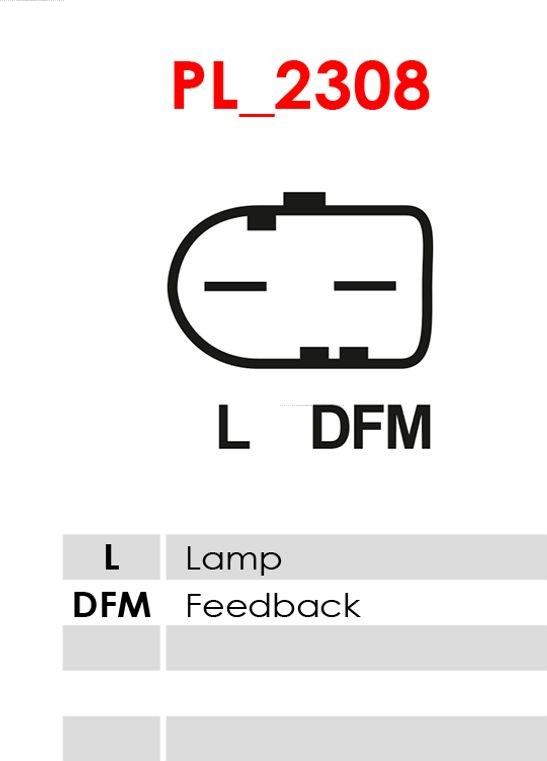 AS-PL ARE0144(BOSCH) - Voltage regulator, alternator autospares.lv