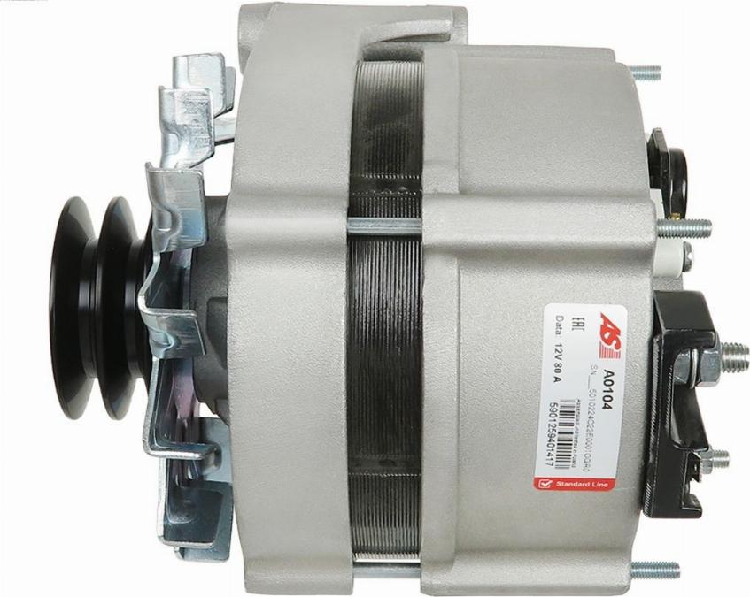 AS-PL A0104 - Alternator autospares.lv