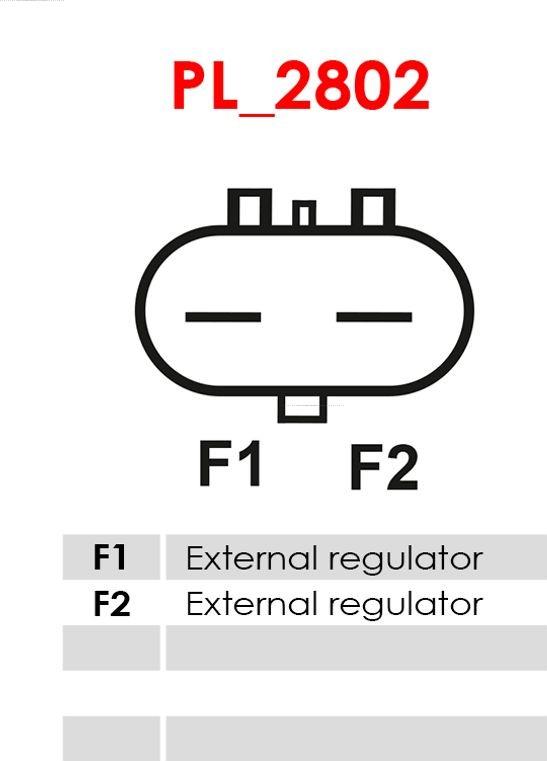 AS-PL A6143 - Alternator autospares.lv