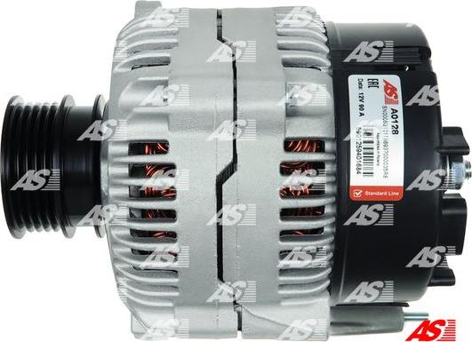 AS-PL A0128 - Alternator autospares.lv