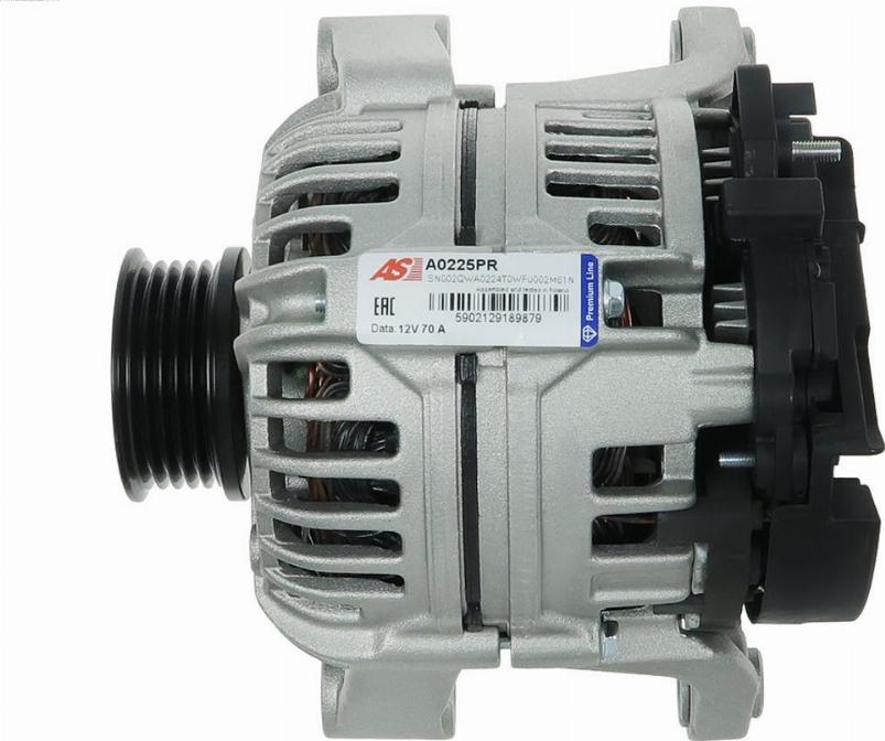 AS-PL A0225PR - Alternator autospares.lv