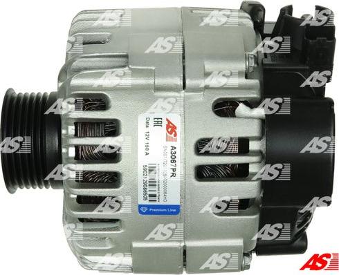 AS-PL A3067PR - Alternator autospares.lv