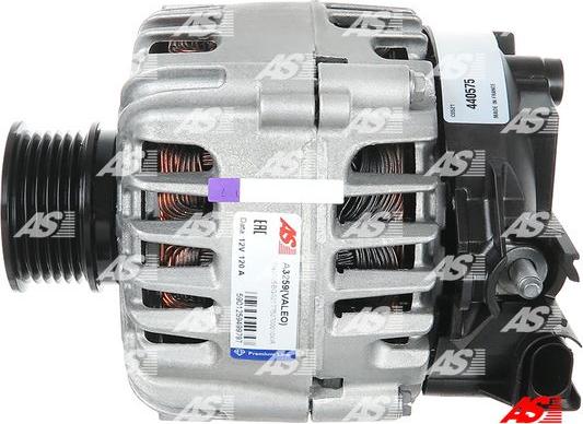 AS-PL A3259(VALEO) - Alternator autospares.lv