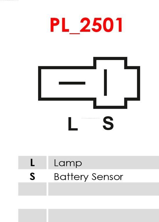 AS-PL ARE5152S - Voltage regulator, alternator autospares.lv