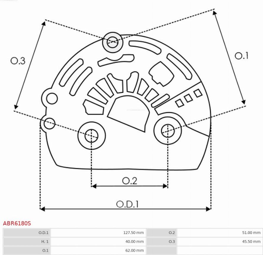 AS-PL ABR6180S - Protective Cap, alternator autospares.lv