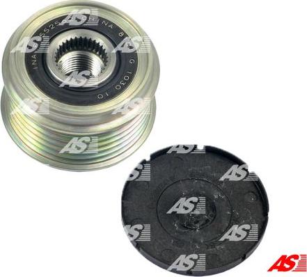 AS-PL AFP5009(INA) - Pulley, alternator, freewheel clutch autospares.lv