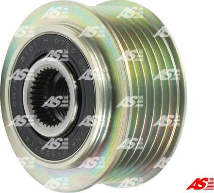 AS-PL AFP5013(INA) - Pulley, alternator, freewheel clutch autospares.lv