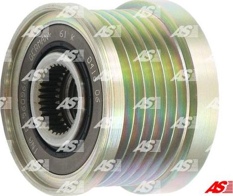 AS-PL AFP5012(INA) - Pulley, alternator, freewheel clutch autospares.lv