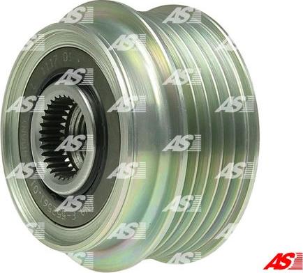 AS-PL AFP5024(INA) - Pulley, alternator, freewheel clutch autospares.lv